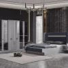 Nil Krom Yatak Odası Takımı - Nirvana Premium