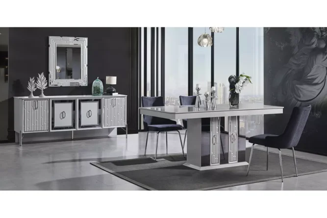 Bahar Yemek Odası Gümüş